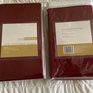2 room essentials standard pillow shams
